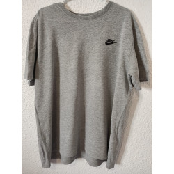 Camiseta manga corta gris